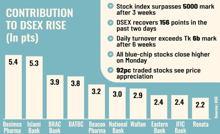 ICB fund injection drives DSE back above 5,000 after 3 weeks